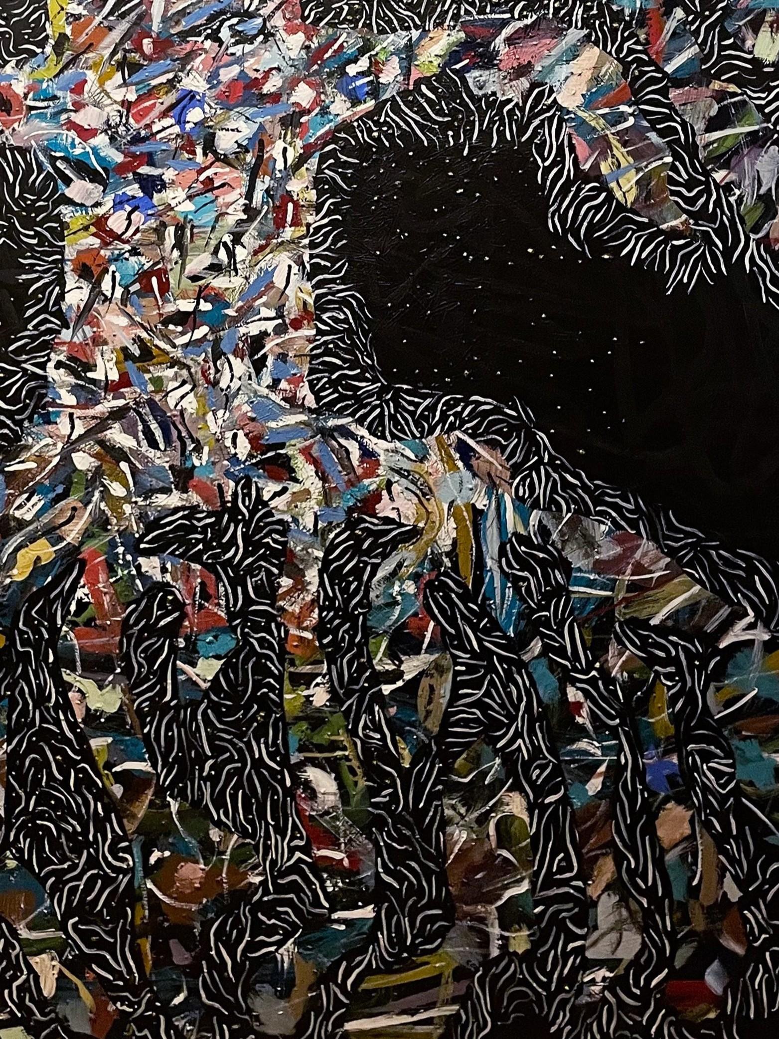Baum des Lebens 3. Aus der Serie Baum des Lebens (Abstrakt), Painting, von Gregory Robin