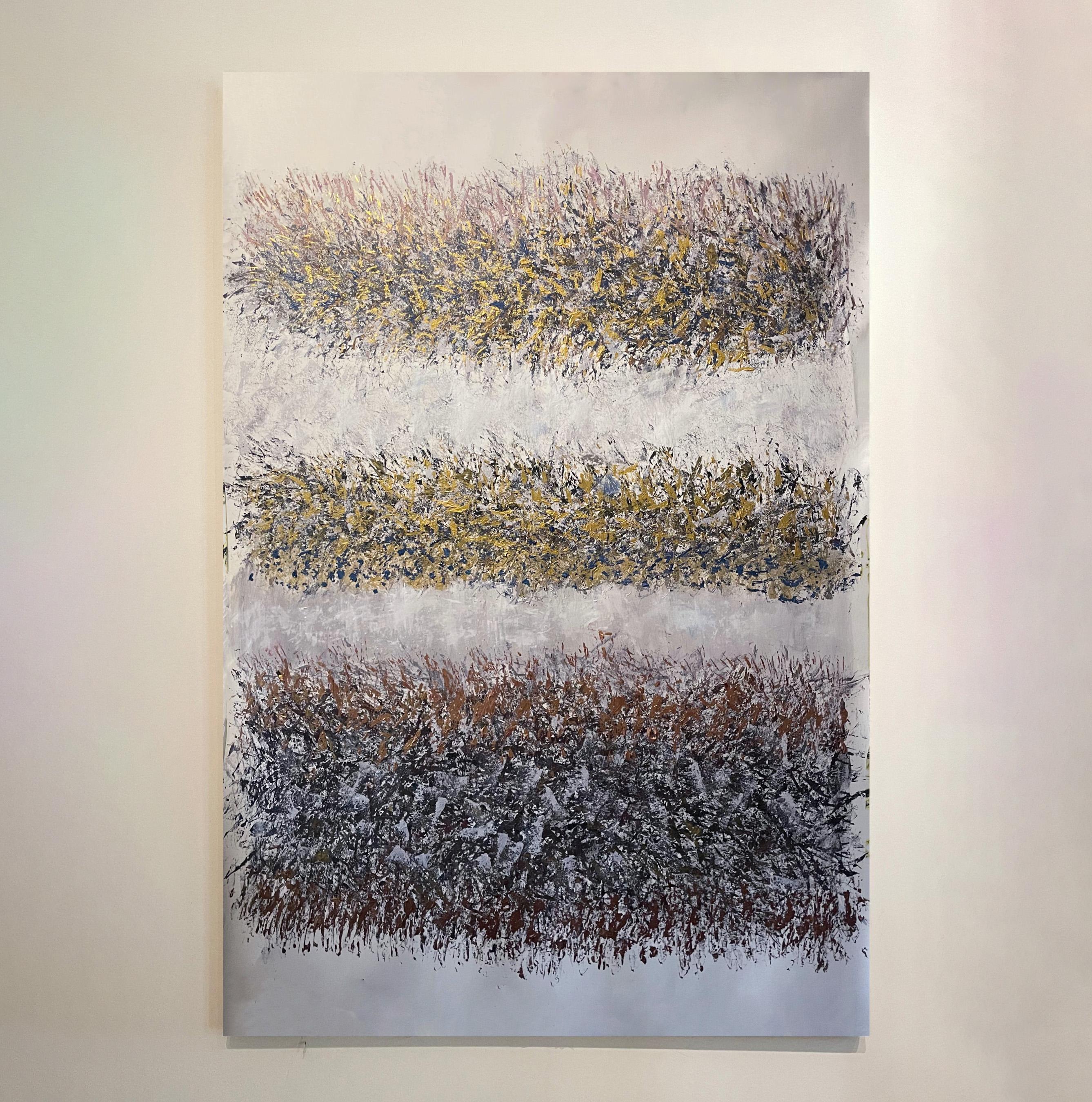 Dreifacher Balken. Aus der Serie Primordial Vibration
