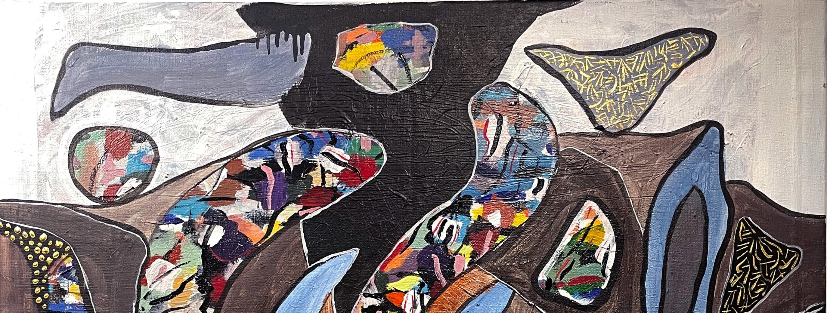 Beobachter. Aus der Serie Polyculture – Painting von Gregory Robin