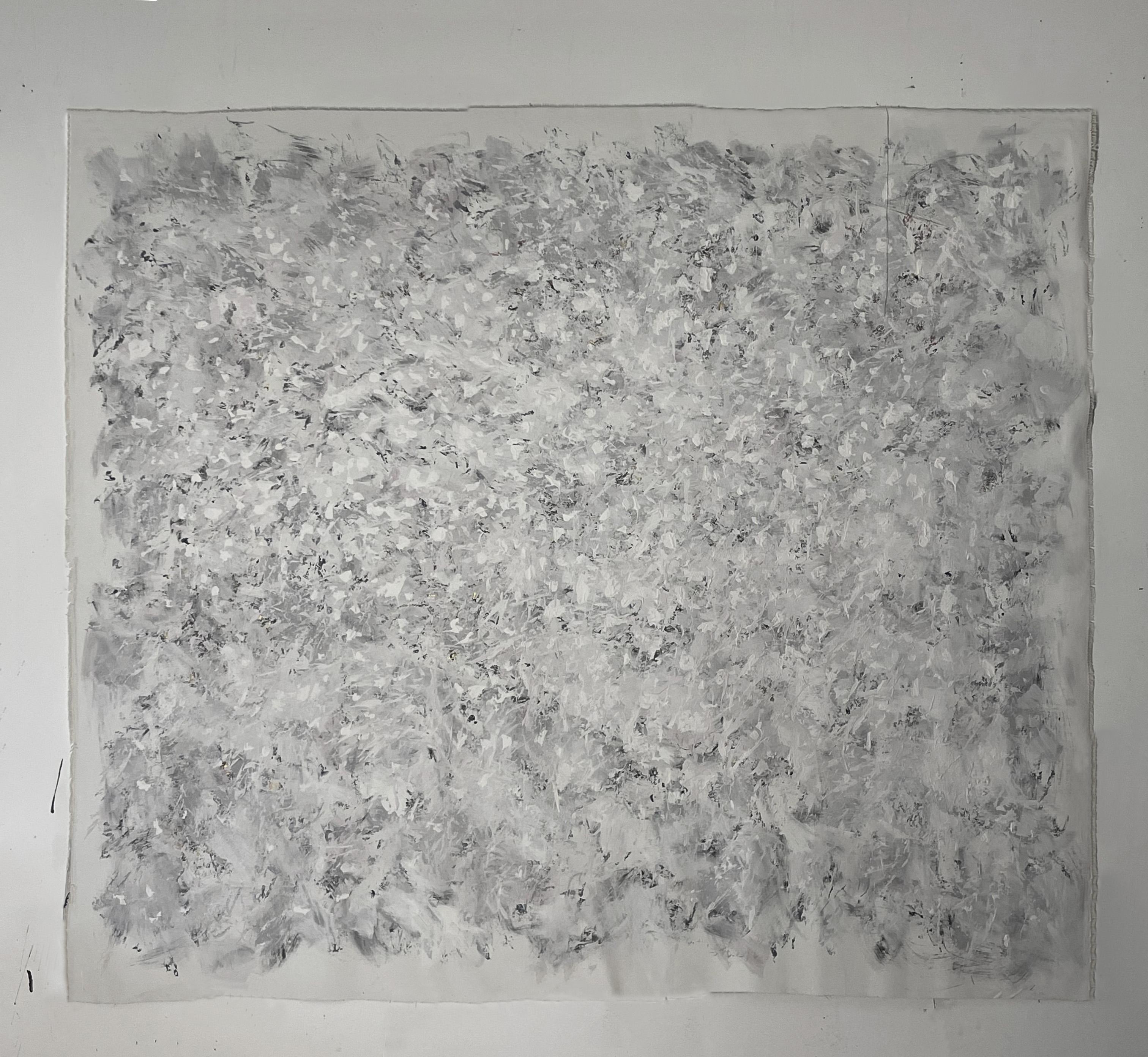 Weiße Wolke. Aus der Serie Mondphasen – Painting von Gregory Robin