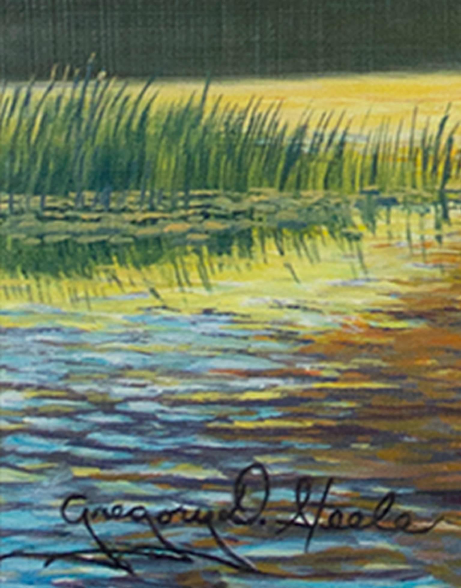 lake painting ideas