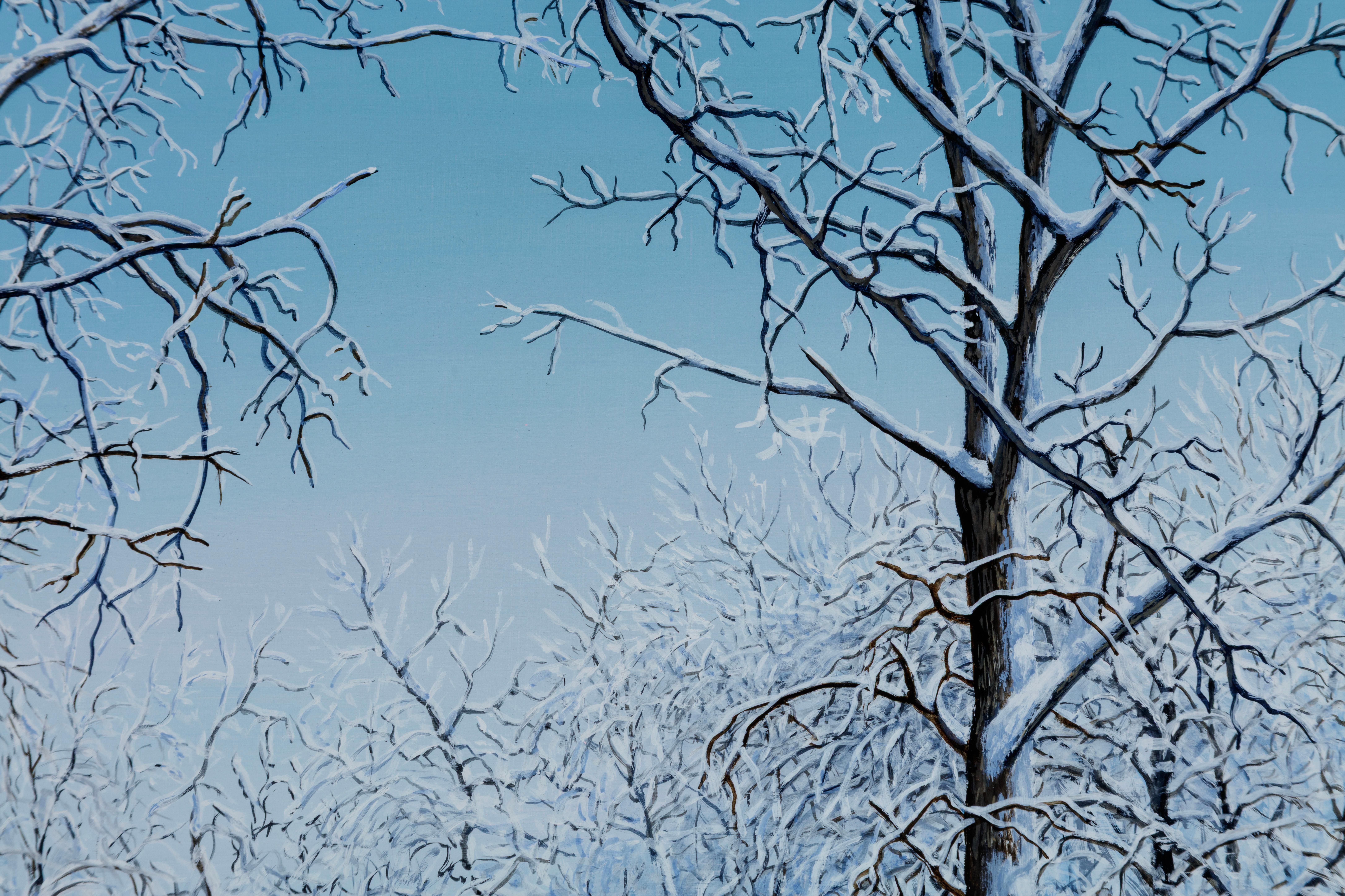 A. Winter Oak - Painting di Gregory Steele