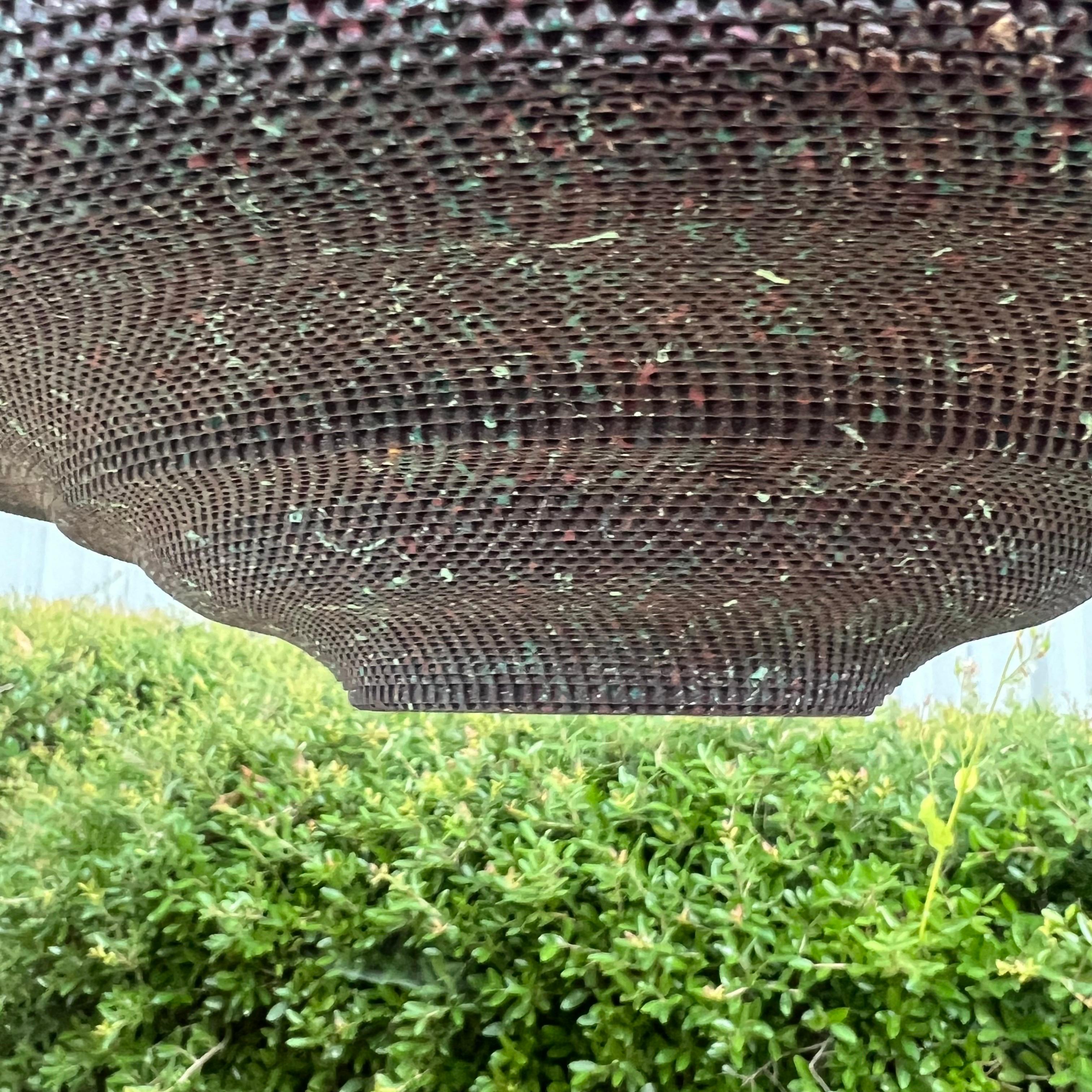 Gregory A van Pelt Attributed Beehive Cartone ondulato Splatter Lampada a sospensione in vendita 2