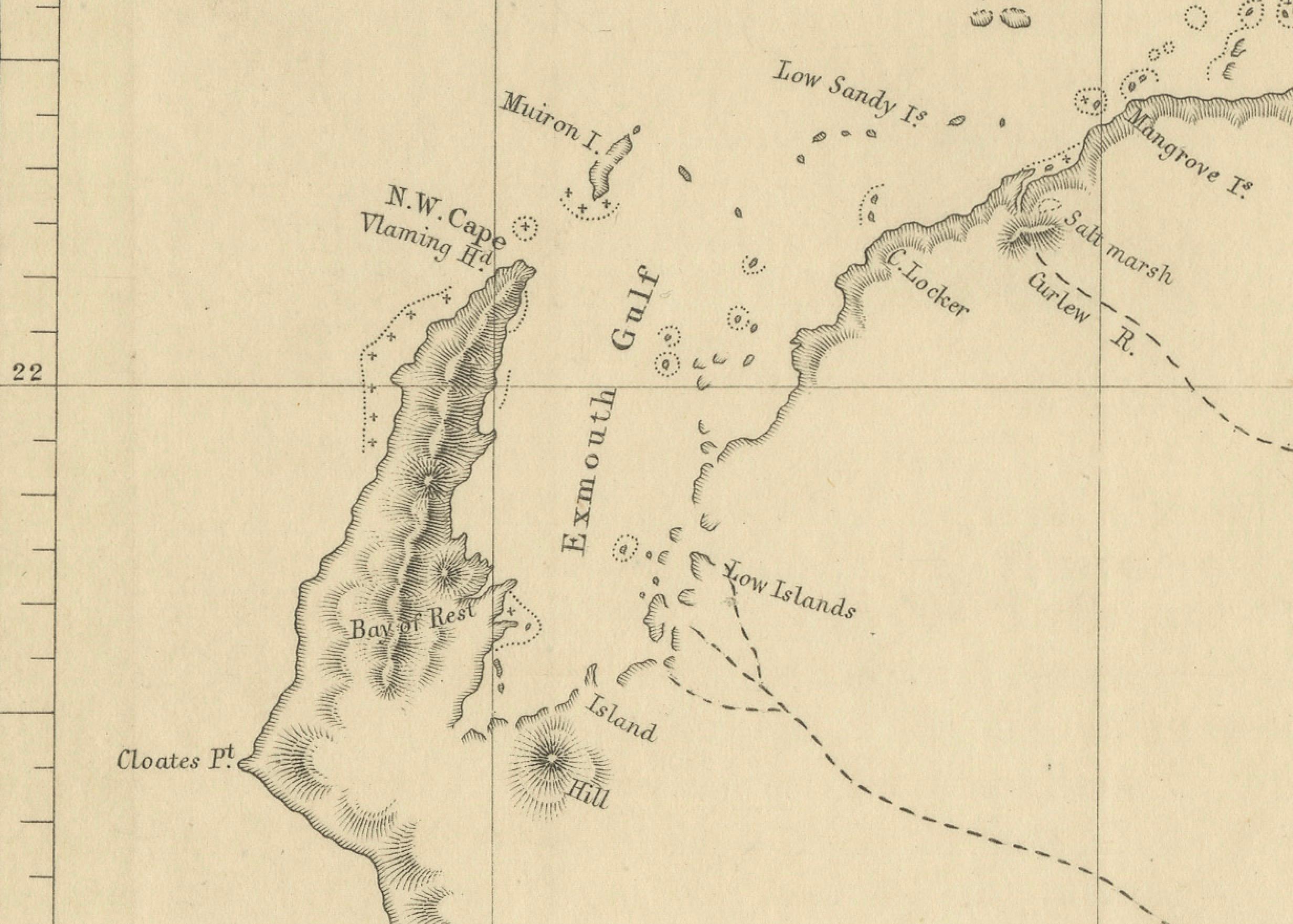 The Gregory's 1861 Expedition in den Nordwesten Australiens, 1862 im Zustand „Gut“ im Angebot in Langweer, NL