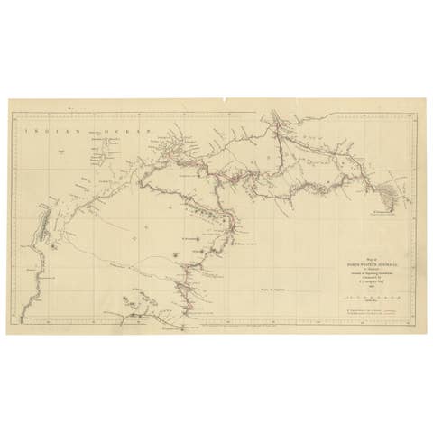 Gregory's 1861 Expedition into the North West of Australia, 1862