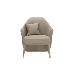 Tissu Greige Fauteuil Modernity Bhutan Dossier haut