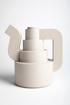 Greige Plakkenpot H Coffee Pot by Hanna Kooistra