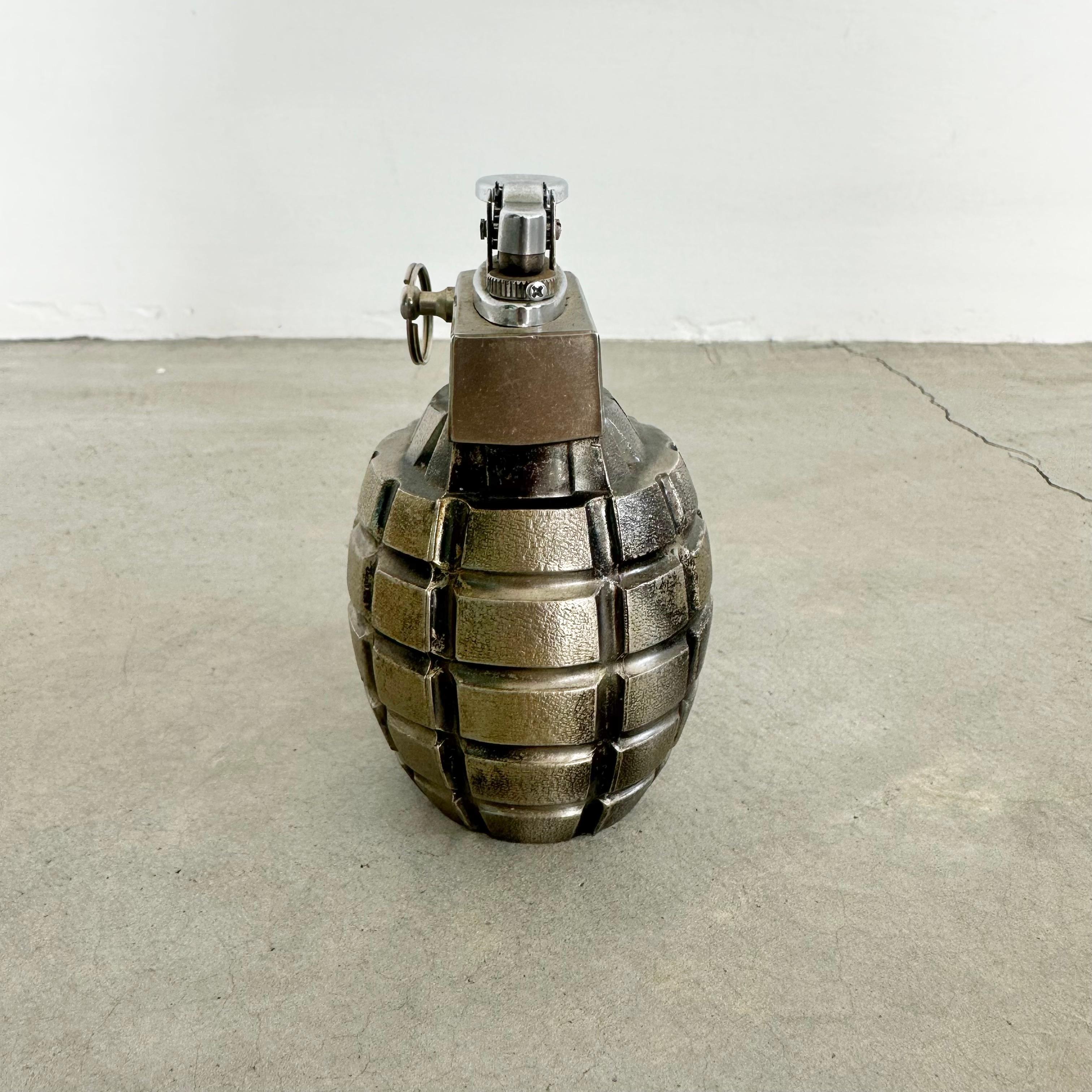 Grenade Lighter, 1980s Japan In Good Condition In Los Angeles, CA