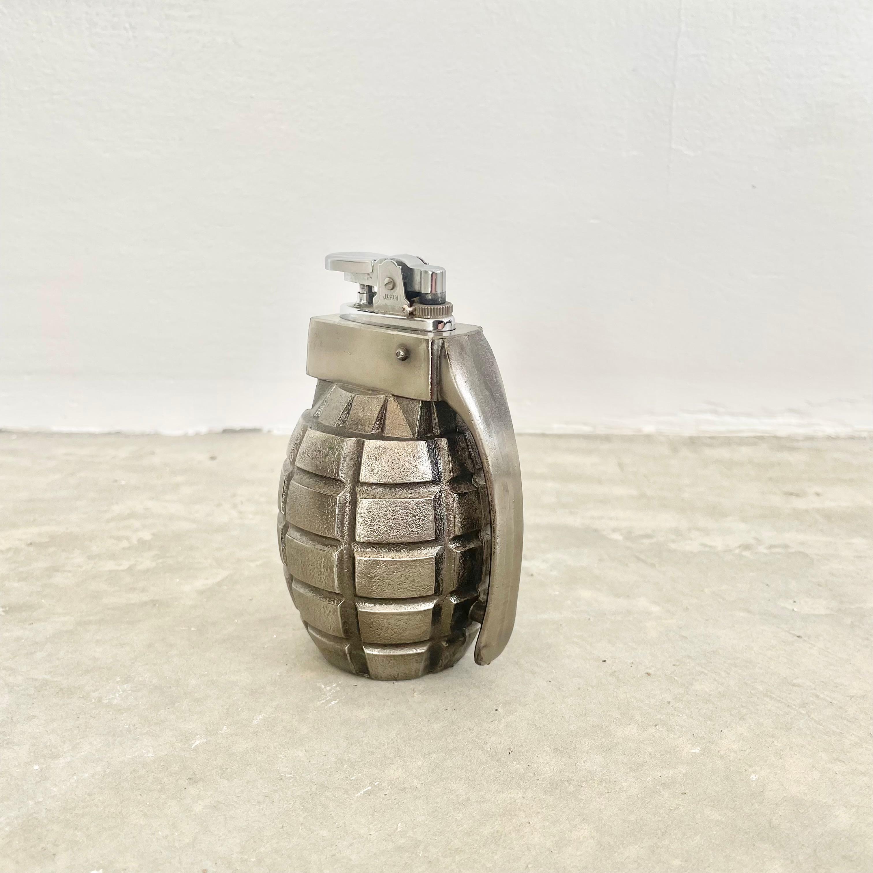Grenade Lighter, 1980s Japan In Good Condition For Sale In Los Angeles, CA