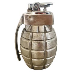 Vintage Grenade Lighter, 1980s Japan