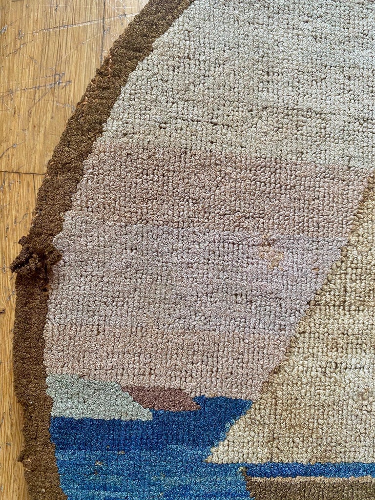 Grenfell Hooked Rug, circa 1910 at 1stDibs grenfell hooked rugs for sale