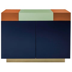 Greta Bedside Cabinet Sophisticated Lacquered Woodwork Handmade Details