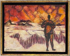 Figurative Oil Painting by Greta Carmen, American Modern Surrealism Painting