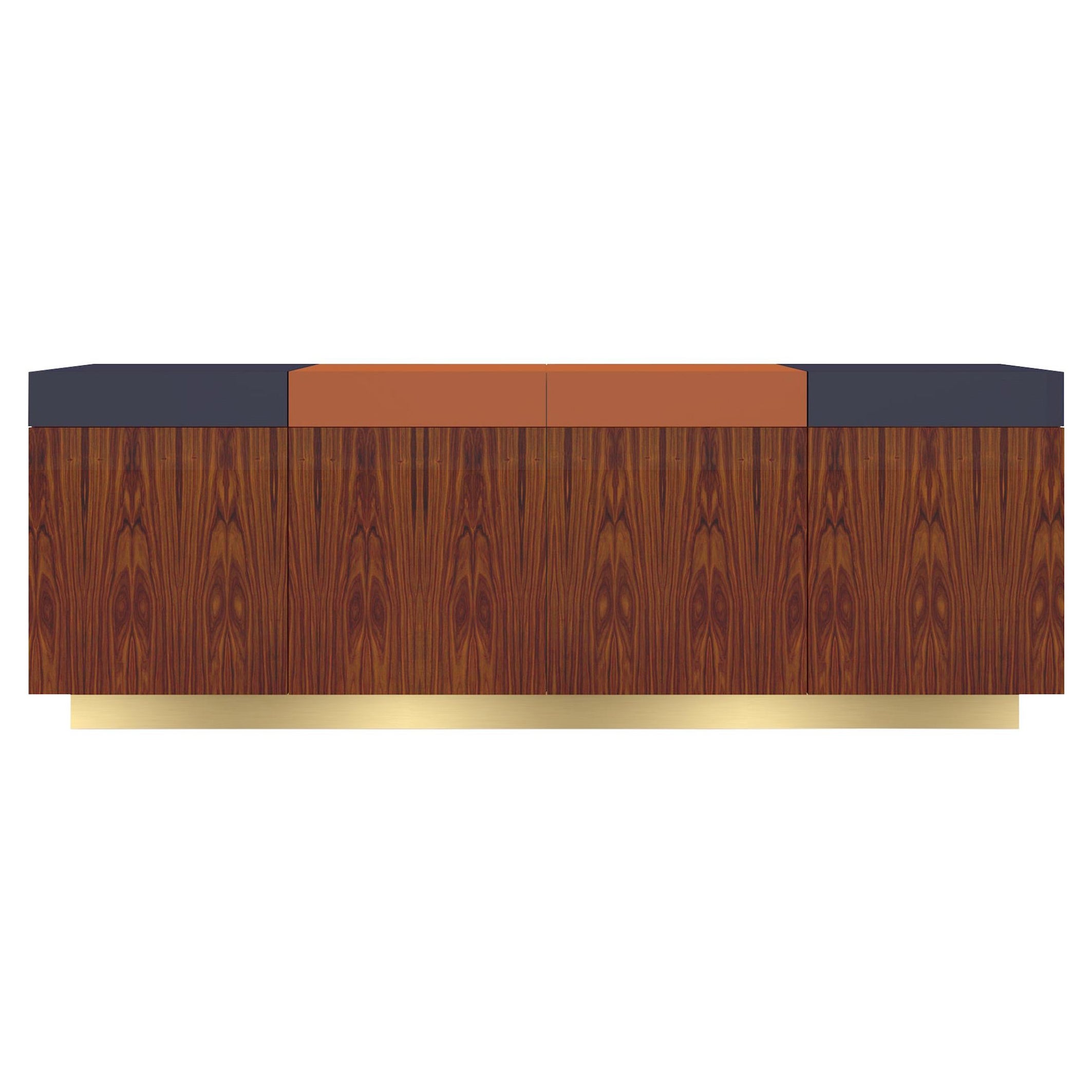 Greta Credenza Natural Woodwork Fine Lacquered Handmade Details