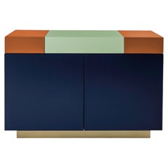 Greta credenza Sofisticato mobile laccato Dettagli fatti a mano 120