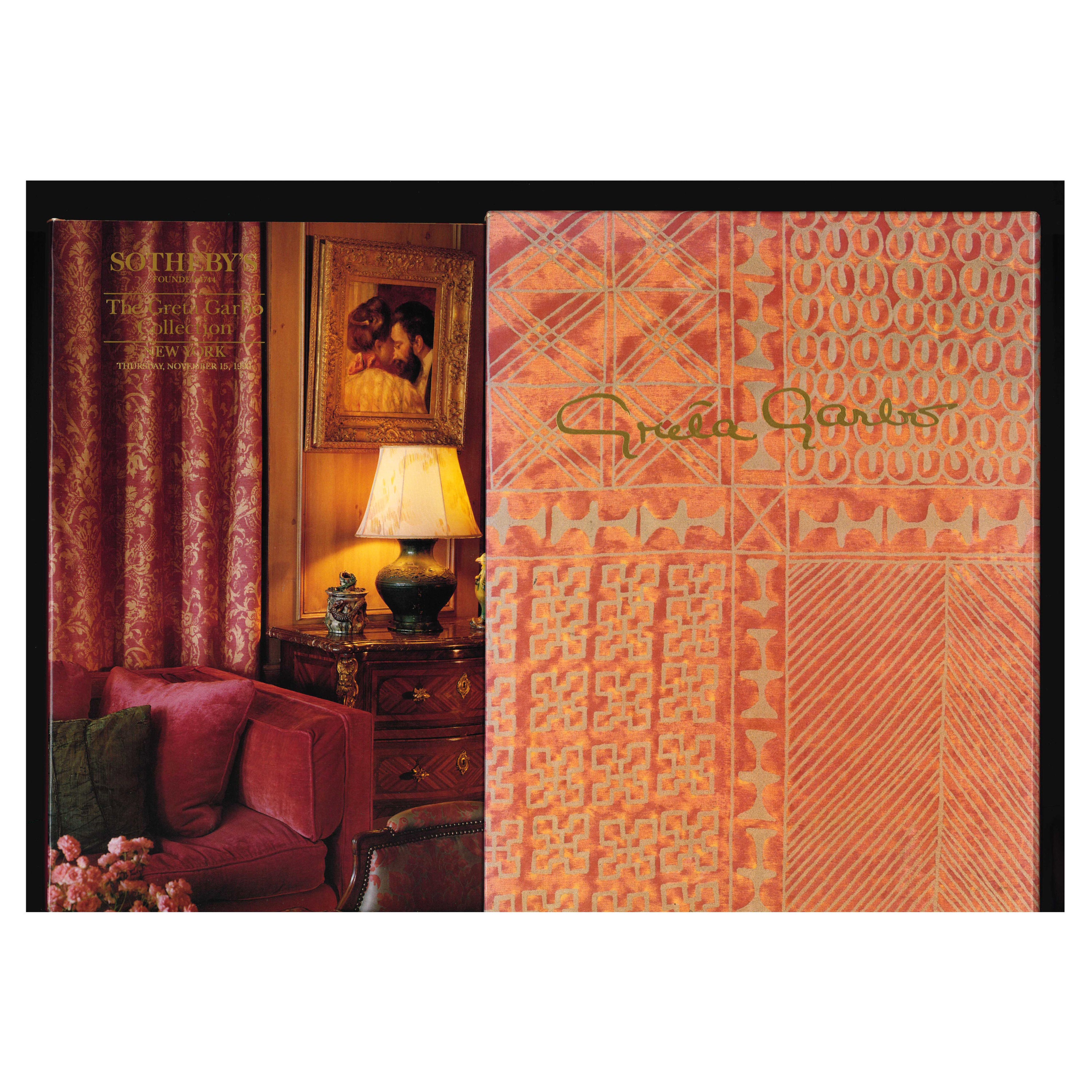 Collection Greta Garbo, catalogue de vente de Sotheby's (livre)