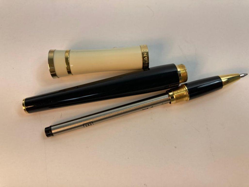German Greta Garbo Limited Edition Mont Blanc Ballpoint Pen with Pearl For Sale