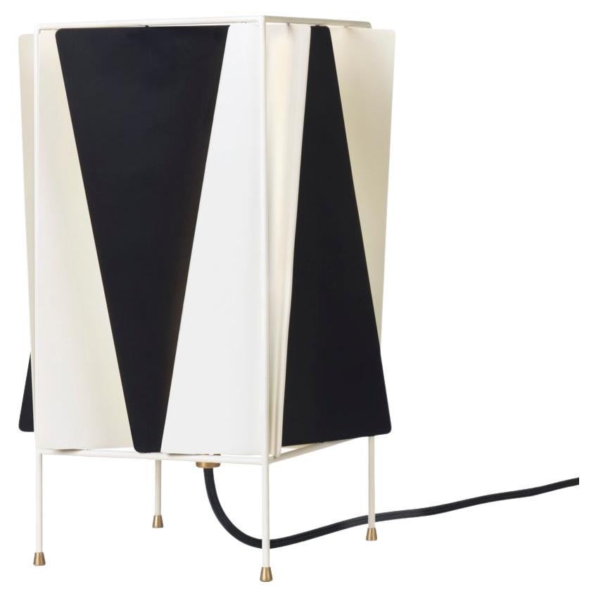 Contemporary Greta Grossman 'B-4' Table Lamp for Gubi in Chianti and White For Sale
