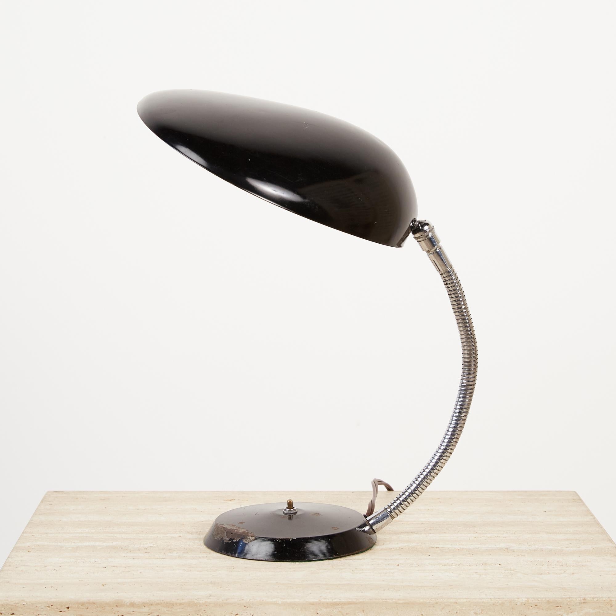 Mid-Century Modern Greta Grossman Cobra Table Lamp for Ralph O. Smith