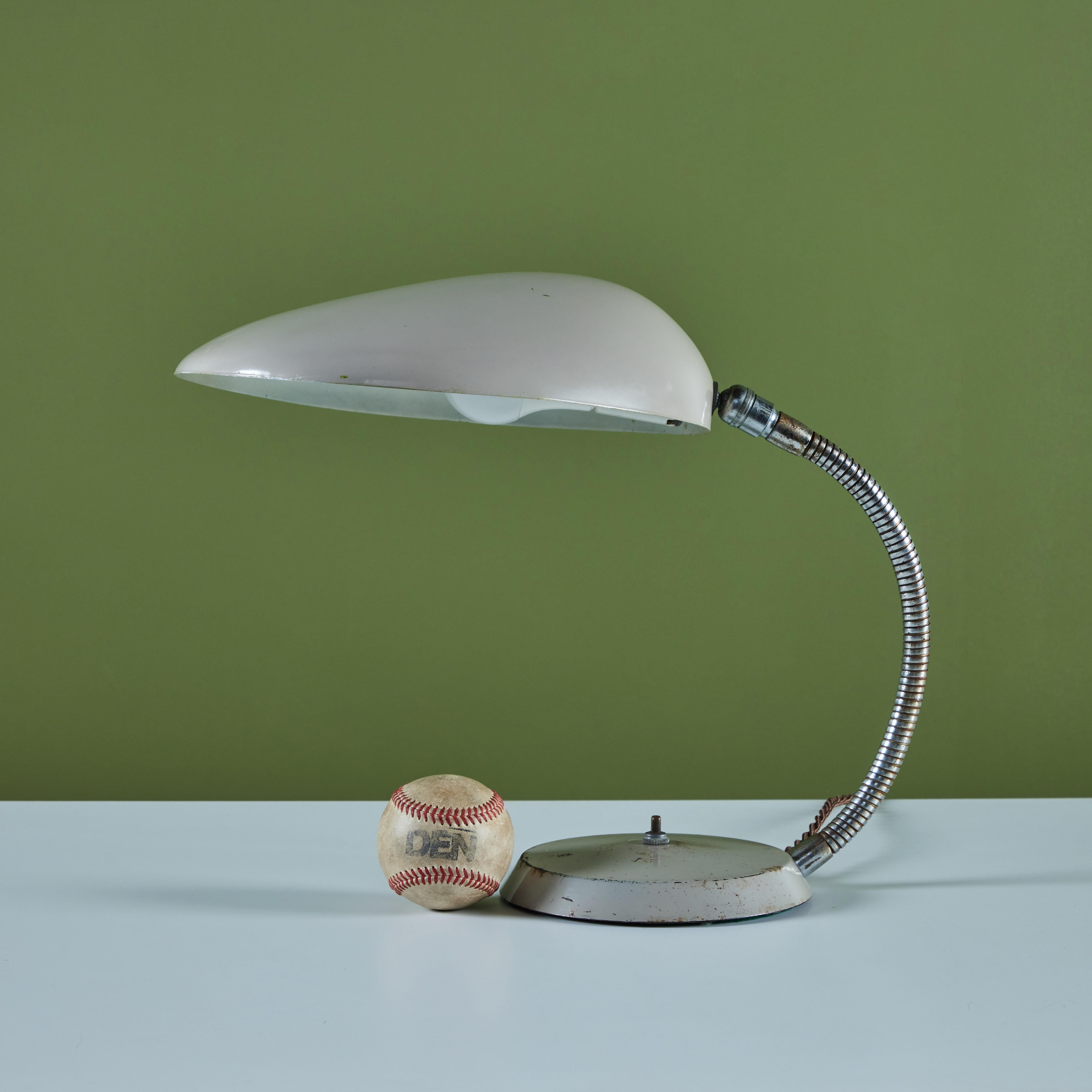 Mid-Century Modern Greta Grossman Cobra Table Lamp for Ralph O. Smith For Sale