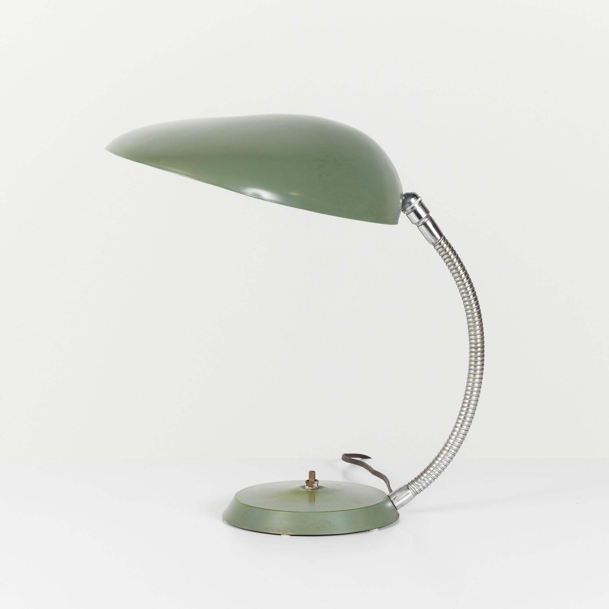 Mid-Century Modern Greta Grossman Cobra Table Lamp for Ralph O. Smith For Sale