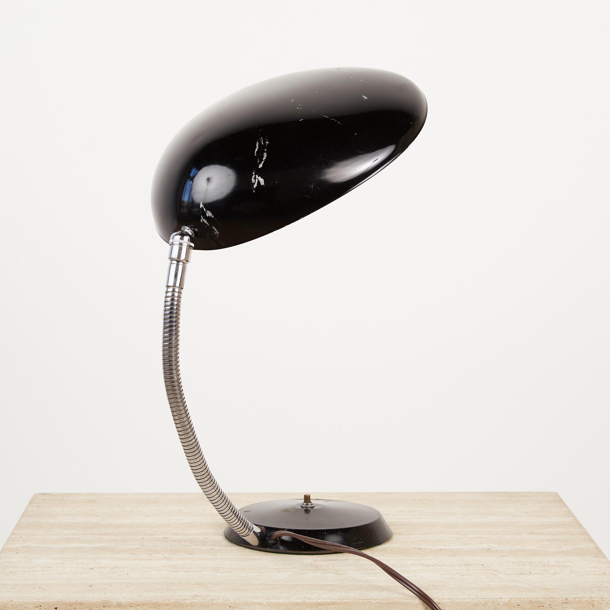 Mid-20th Century Greta Grossman Cobra Table Lamp for Ralph O. Smith
