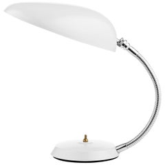 Greta Grossman Cobra Table Lamp, White