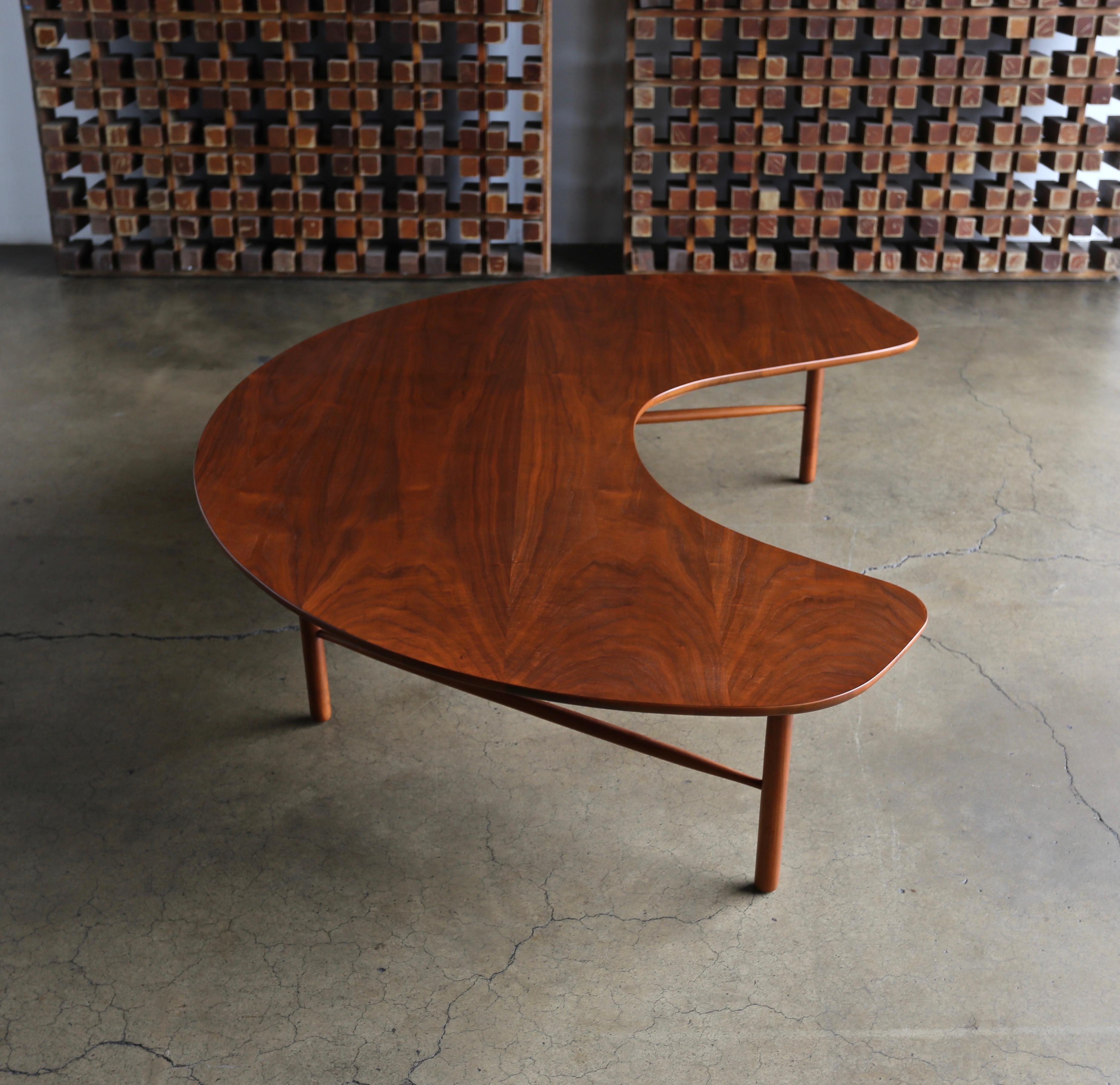 Greta Grossman coffee table for Glenn of California, circa 1952. This piece has been professionally restored.