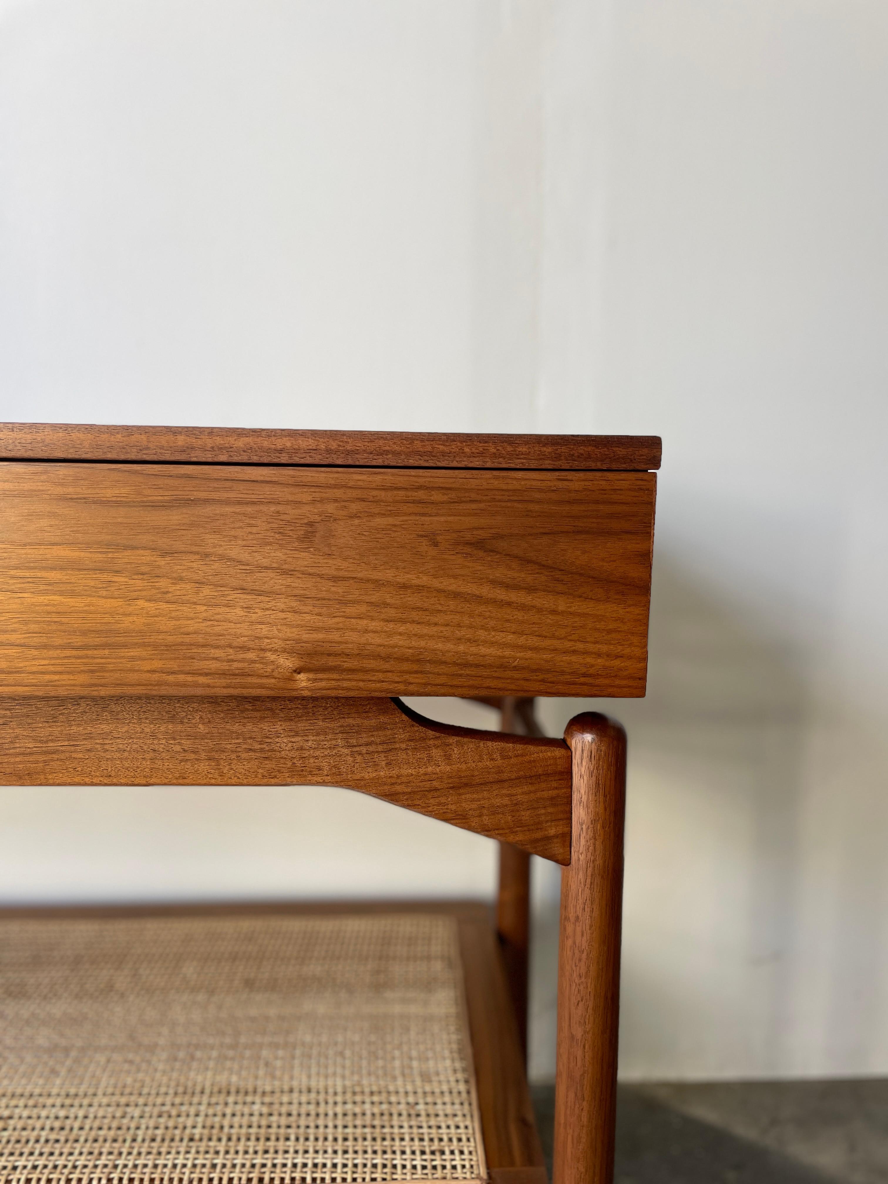 Scandinavian Modern Greta Grossman Console Table credenza for Glenn of California