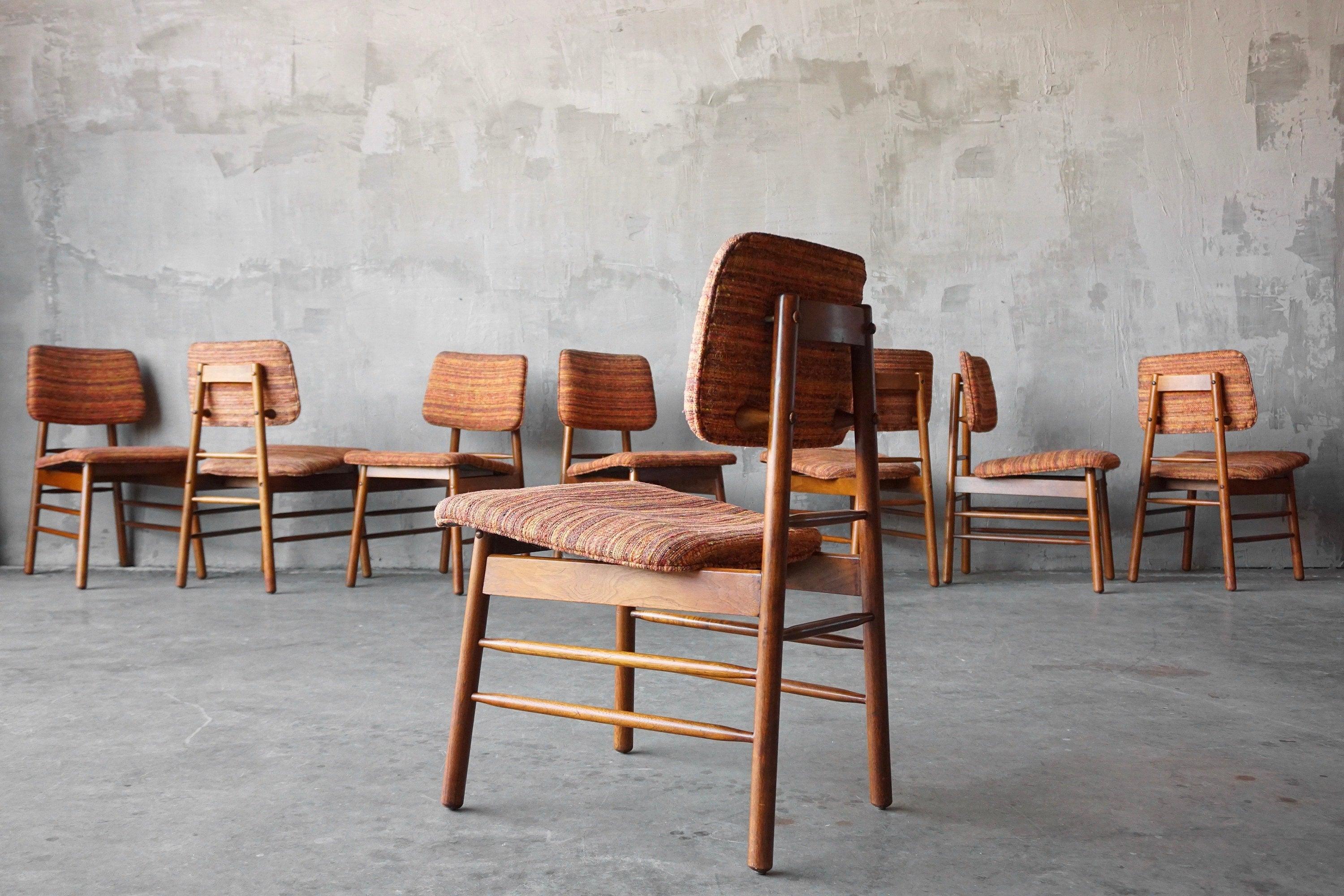 Greta Grossman Dining Chairs, Set of 8 1