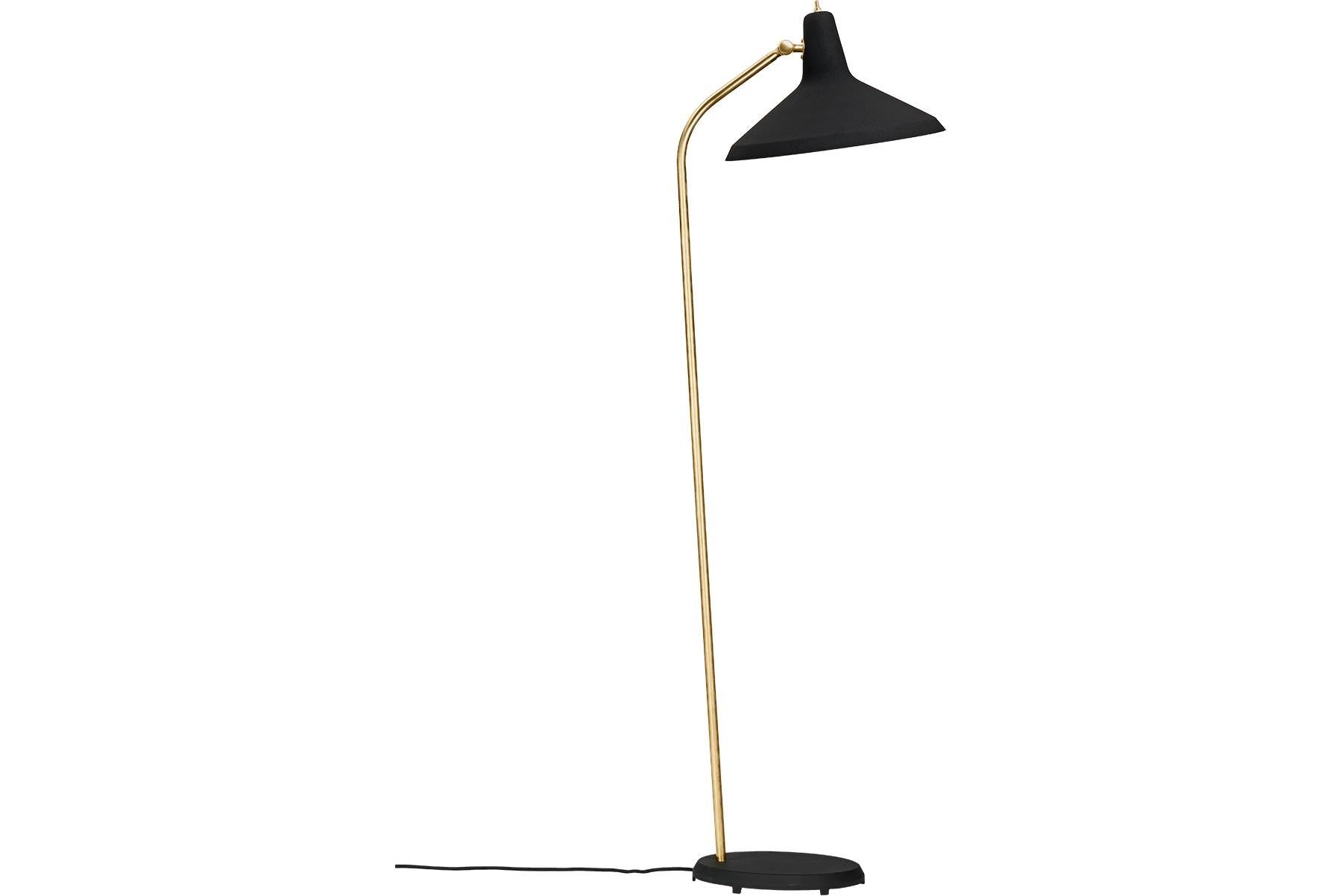 Scandinavian Modern Greta Grossman G-10 Floor Lamp For Sale