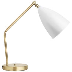 Greta Grossman Grasshopper Table Lamp, White