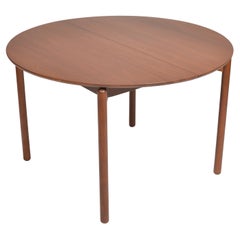 Greta Grossman Round Walnut Dining Table by Glenn of California