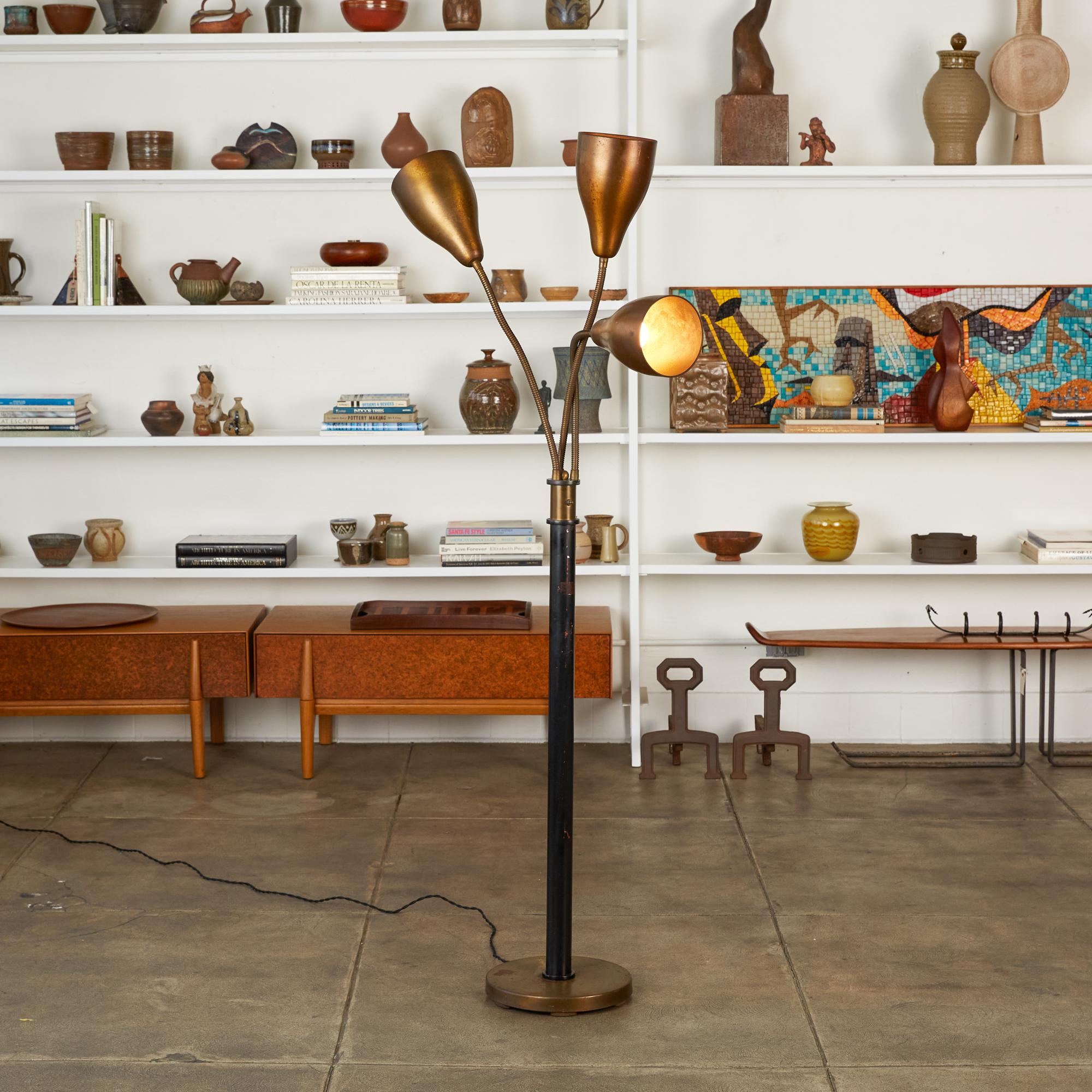 American Greta Grossman Style Floor Lamp