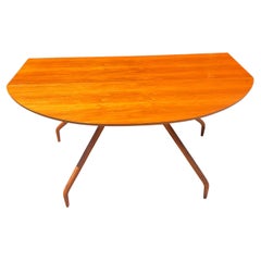 Greta Grossman Walnut Drop-Leaf Dining Table for Glenn of California Mid Century