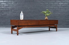 Greta M. Grossman Bench / Coffee Table w/ Drawers for Glenn of CA