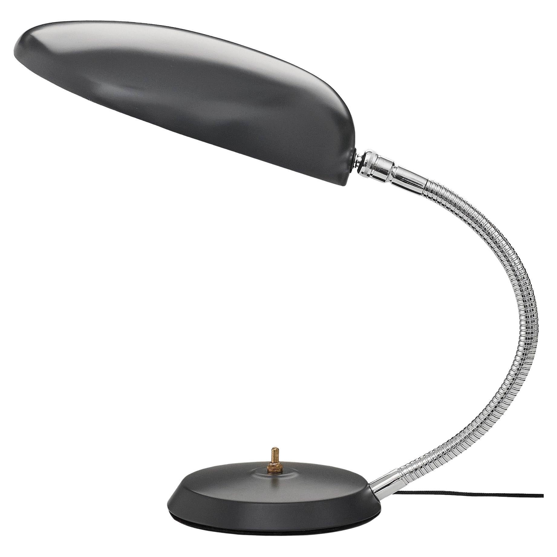 Greta M. Grossman Cobra Table Lamp Anthracite Grey for GUBI