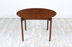 Greta M. Grossman Expanding Walnut Dining Table for Glenn of California