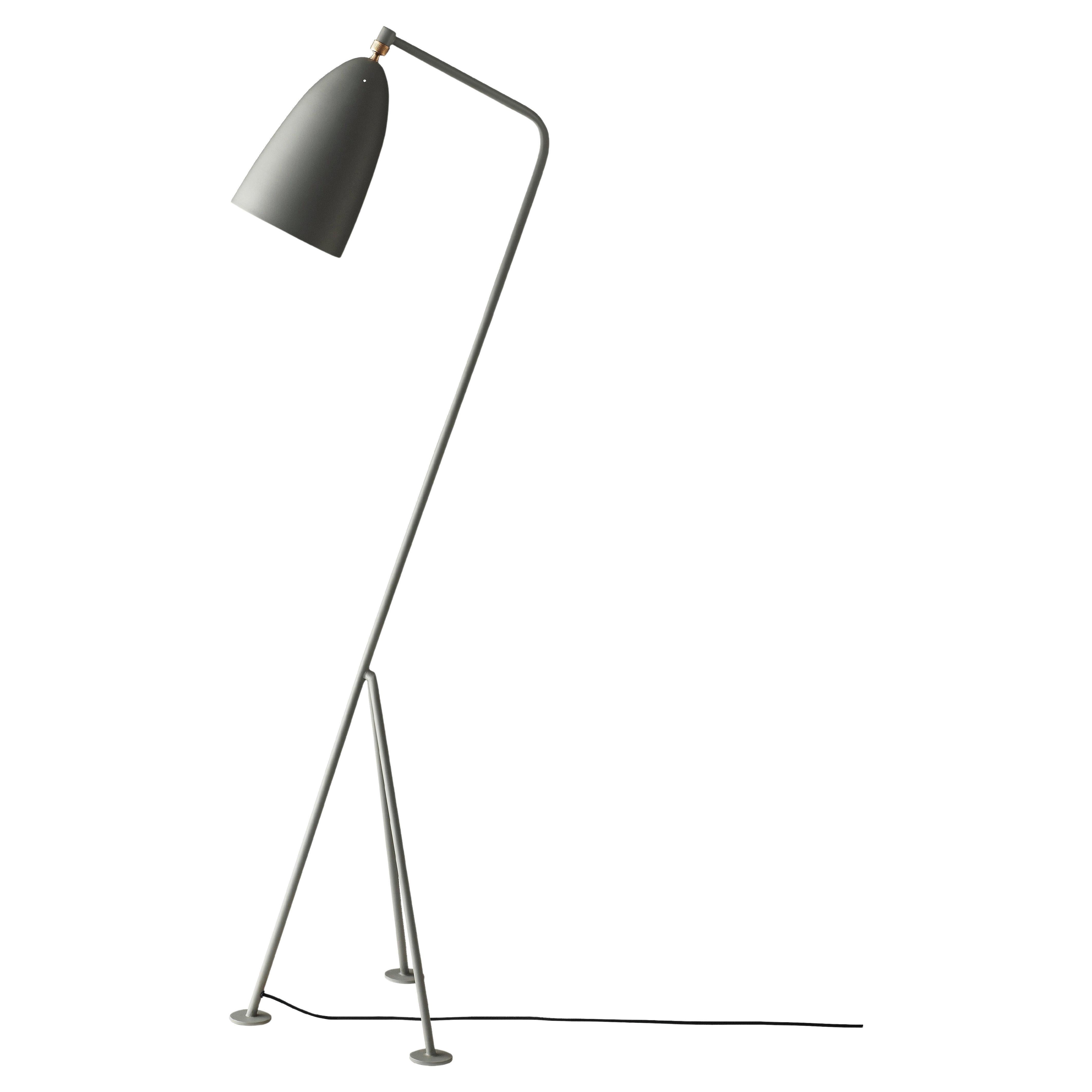 Greta M. Grossman Grashoppa Floor Lamp Dusty Blue for GUBI