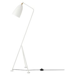 Greta M. Grossman Grashoppa Floor Lamp Glossy Alabaster White for GUBI