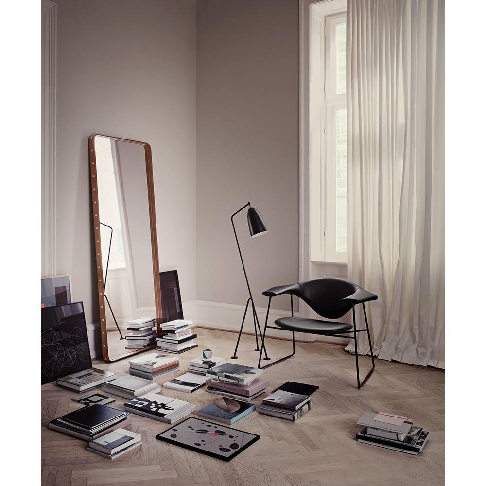 Greta M. Grossman Grashoppa Floor Lamp Warm Gray for GUBI For Sale 1