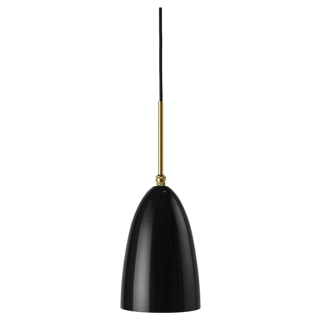 Greta M. Grossman Grashoppa Pendant Glossy Black for GUBI For Sale