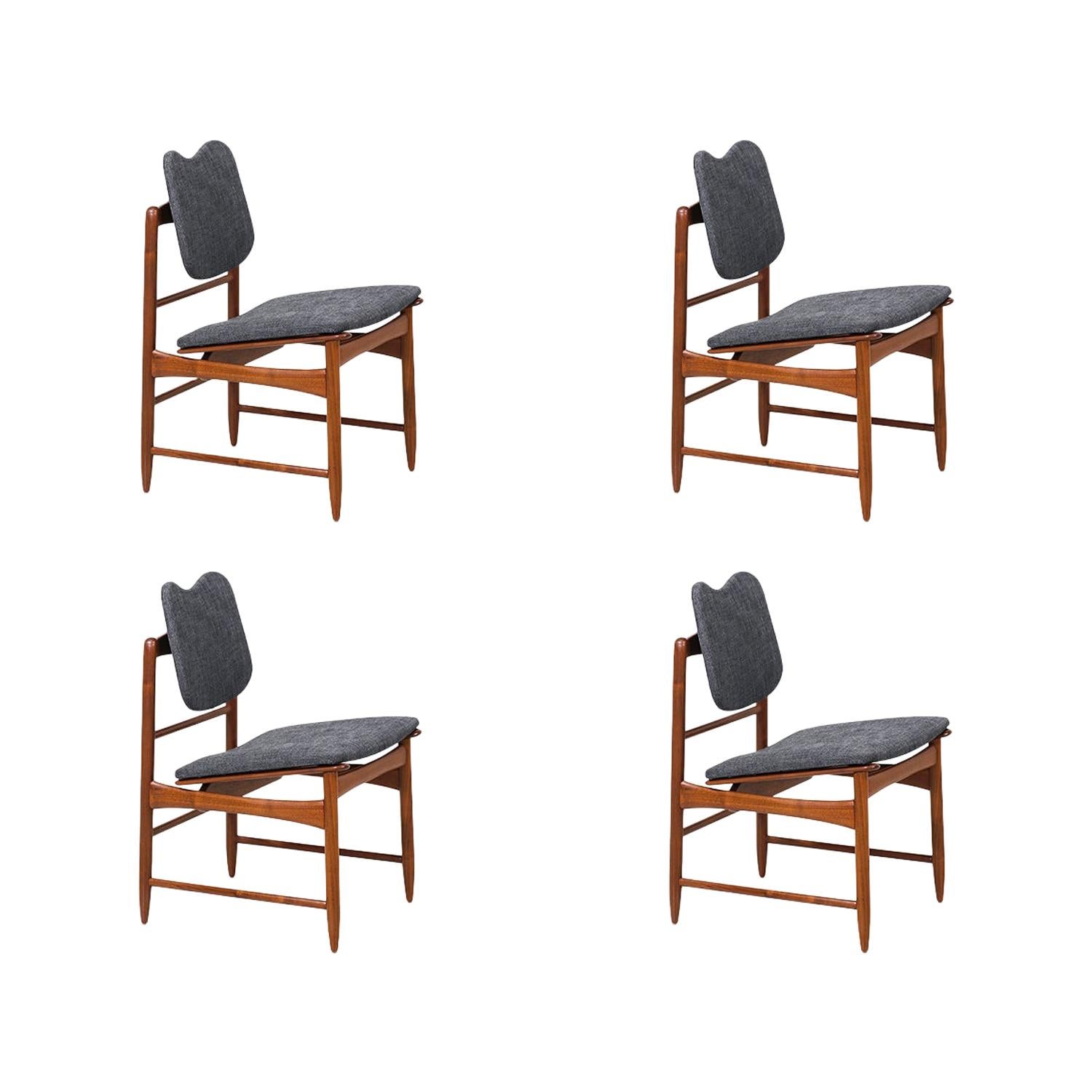 Greta M. Grossman Sculpted Dining Chairs for Glenn of California