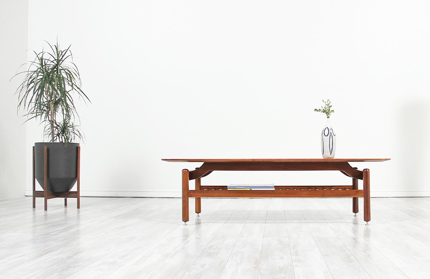 Greta M. Grossman Two-Tier Coffee Table for Glenn of California In Excellent Condition In Los Angeles, CA