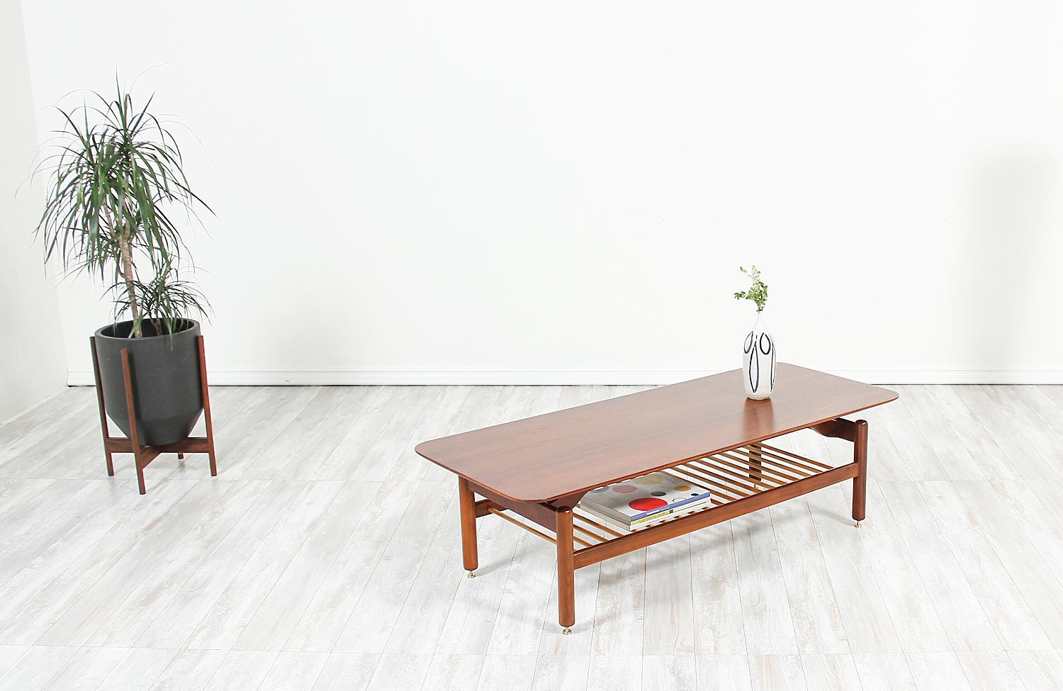 Mid-20th Century Greta M. Grossman Two-Tier Coffee Table for Glenn of California