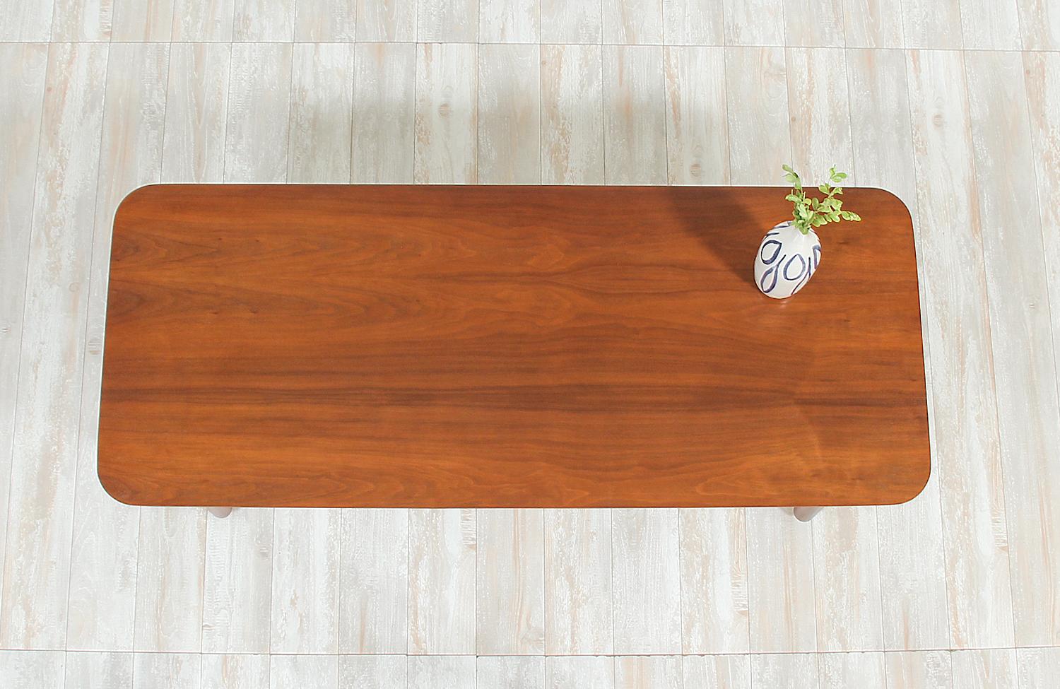Brass Greta M. Grossman Two-Tier Coffee Table for Glenn of California