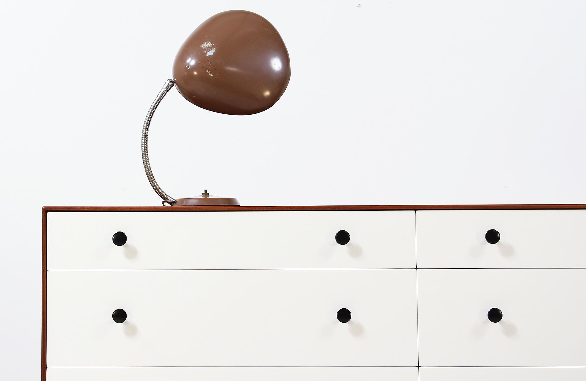 Walnut Greta M. Grossman Two-Tone Lacquered Dresser for Glenn of California