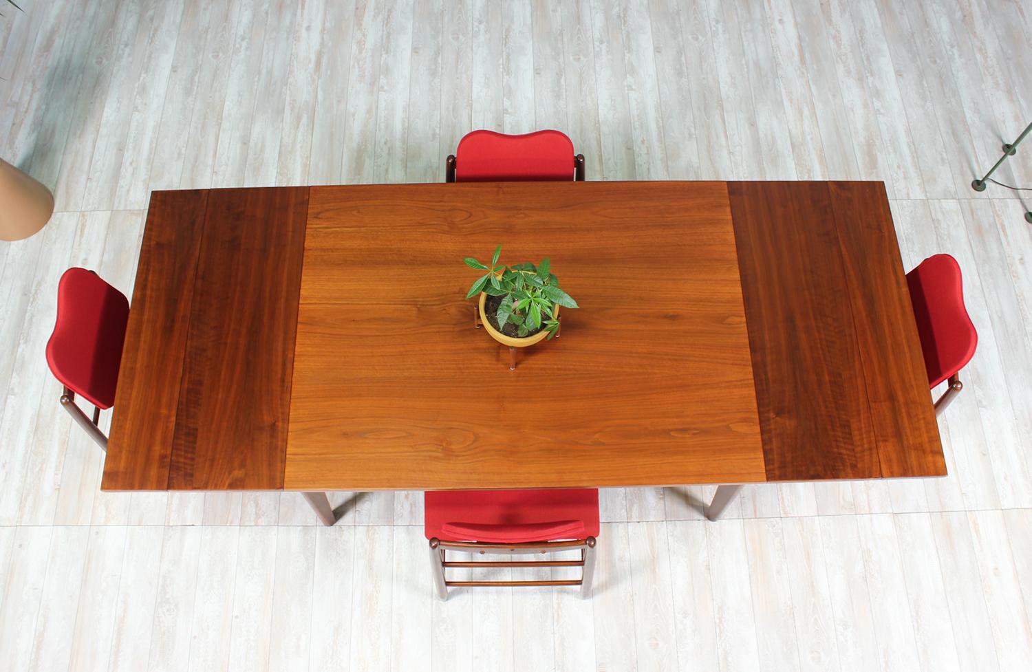 Wood Greta M. Grossman Walnut Dining Table for Glenn of California