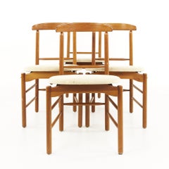 Greta Magnusson Grossman and Edward Frank MCM Spider Dining Chairs, Set of 4