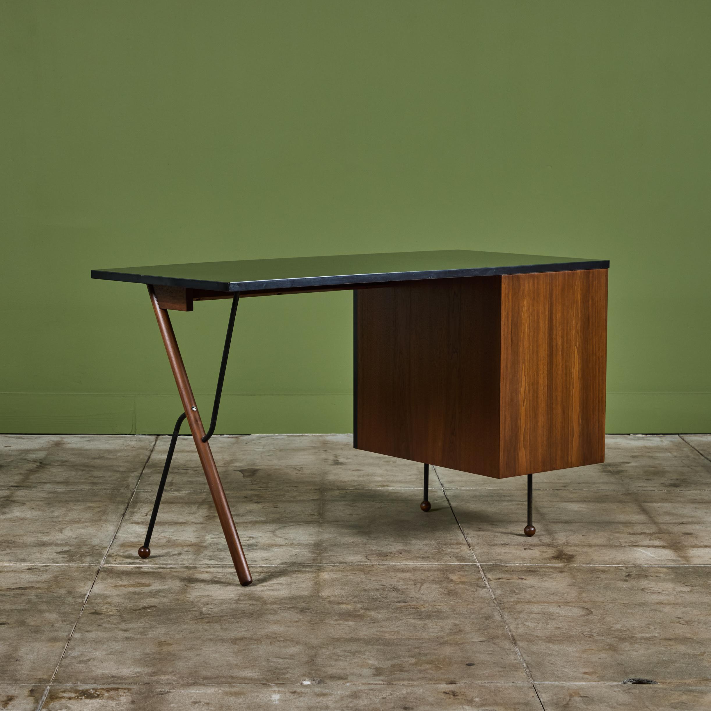 Mid-Century Modern Greta Magnusson-Grossman Desk for Glenn of California